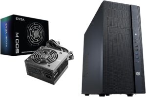 EVGA EVGA 500W Power Supply & Cooler Master N400 Bundle (100-W1-0500-KR, NSE-400-KKN2)