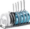 ORDORA Expandable Rack With 10 Adjustable Dividers