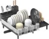 SONGMICS Expandable Stainless Steel Dish Drying Rack