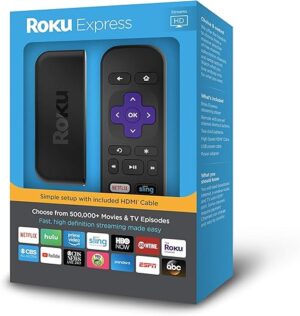 Roku Express Easy HD Streaming Media Player