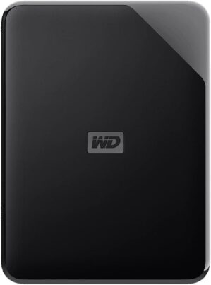 Western Digital External HDD Elements Portable 4TB WDBJRT0040BBK-WESN