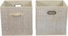 Household Essentials Fabric Storage Bins 2 Piece Set