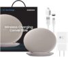 SAMSUNG Fast Qi Wireless Convertible Stand/Pad – Tan
