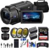 Amazon Renewed FDR-AX43 UHD 4K Handycam Bundle