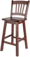 Winsome Fina Swivel Counter Stool – Walnut