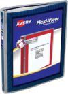 AVERY Flexi-View Binder, 1/2 Inch Rings (15766)