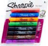SHARPIE Flip Chart Markers, Bullet Tip, 22480PP