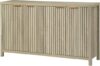 OAKHAM HOME Fluted Storage Cabinet Sideboard Buffet