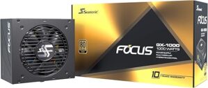 Seasonic Focus GX-1000, 1000W 80+ Gold PSU