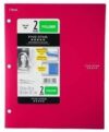 Mead Folder With Stay-Put Tabs, Plastic (38060)