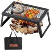 VEVOR Folding Campfire Grill, 18″ Camping Grates