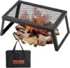 VEVOR Folding Campfire Grill, Heavy Duty Steel