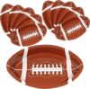 AnapoliZ Football Serving Trays | 10 Pcs Plastic