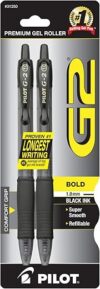 Pilot G2 Premium Gel Pens, Bold Point