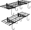 FLEXIMOUNTS Garage Wall Shelving With Bike Hooks