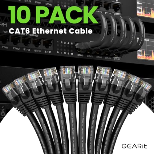 GearIT 6 Foot Cat 6 Ethernet Cable - Image 2