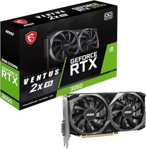 MSI GeForce RTX 3050 8GB GDRR6 Graphics Card
