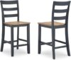 Signature Design by Ashley Gesthaven Solid Wood Counter Barstool Set