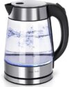 Taylor Swoden Glass Electric Kettle 1.7 Liter Cordless