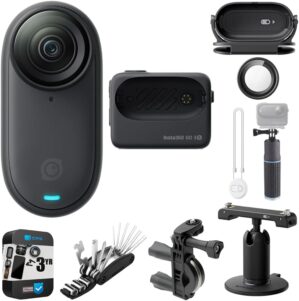 Insta360 GO 3S 128GB Waterproof 4K Camera Bundle