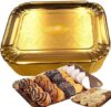 pizety Gold Dessert Trays 12 Pack (9×13)