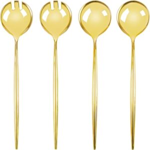 Bluesky Trading Gold Novelty Serving Spoon & Spork Set