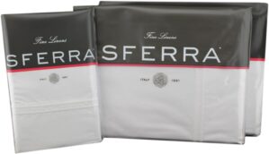 Sferra Grande Hotel Sheets – Full, White