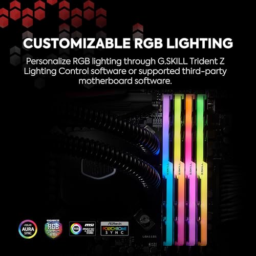 G.Skill Trident Z RGB DDR4 RAM 32GB F4-4000C18D-32GTZR - Image 3