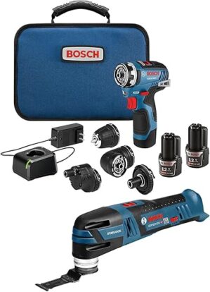 Bosch GXL12V-270B22-RT 12V MAX Cordless Multi-Tool Combo Kit