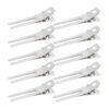 Wobe Hairdressing Double Prong Curl Clips Set