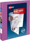 AVERY Heavy-Duty Orchid View Binder (79272)