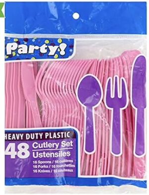 Party Inc Heavy Duty Plastic Cutlery Set