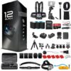 GoPro Hero12 Black – 50 Piece Kit, Extra Batteries