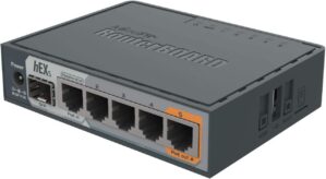 MikroTik hEX S Gigabit Ethernet Router RB760iGS