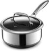 HexClad Hybrid Nonstick 2-Quart Saucepan With Lid