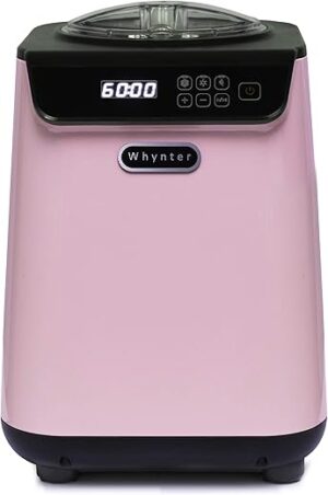 Whynter Ice Cream Maker ICM-128BPS Black/Pink
