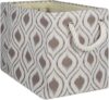DII Ikat Storage Bin With Handles, Large