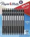 Paper Mate InkJoy 300RT Retractable Ballpoint Pens, Black