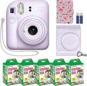 Fujifilm Instax Mini 12 Camera Bundle & Film Pack