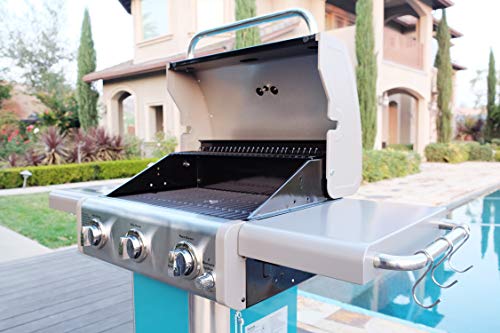 Kenmore 3-Burner Outdoor BBQ Gas Grill Bundle - Image 4