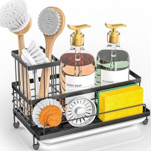 Cisily Kitchen Sink Caddy Organizer, Rustproof Non-Slip