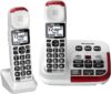 Panasonic KX-TGM420W Amplified Cordless Phone (2 Handsets)