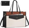 LOVEVOOK Laptop Bag For Women, 15.6 Inch