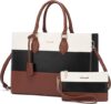 LOVEVOOK Laptop Tote Bag With Clutch Purse