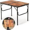 Naturehike Large Folding Camping Table With Adjustable Legs
