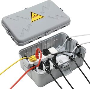 Hrensaw Large Outdoor Electrical Box, IP54 Waterproof
