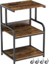 EasyCom Large Printer Stand With Wheels