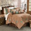 H HIEND ACCENTS Las Cruces II Western Comforter Set