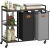 VASAGLE Laundry Hamper With 2 Compartments