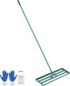 VEVOR Lawn Leveling Rake With Steel Handle